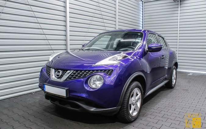 Nissan Juke cena 35555 przebieg: 206000, rok produkcji 2014 z Trzebiatów małe 254